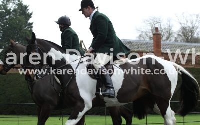 Hounds, hunt staff: young and old sharing a love of the countryside.