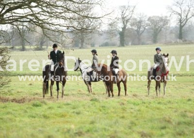 IMG_0225children with the whipper-in karendavisonwhite waveney harriers